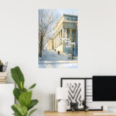 Classical Architecture Quote Poster  Neoclassical ポスター (ホームオフィス)
