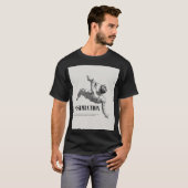 Classical Art Figure Typography graphics t- shirt Tシャツ (正面フル)