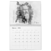 Classical Composers Calendar カレンダー (2月 2026)