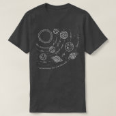 classical conversations cc tutor teacher solar sys tシャツ (デザイン正面)
