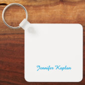 Classical Handwriting Minimalist Professional キーホルダー (正面)