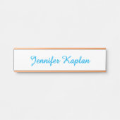 Classical Handwriting Minimalist Professional サインプレート (正面)