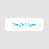 Classical Handwriting Minimalist Professional 名札 (正面)