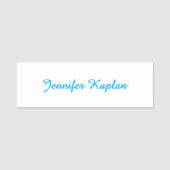 Classical Handwriting Minimalist Professional 名札 (正面)