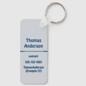 Classical Medical Color Combination キーホルダー (裏面)