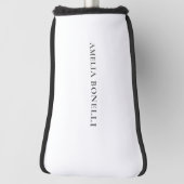 Classical Minimalist Professional Plain ゴルフヘッドカバー (回転90)