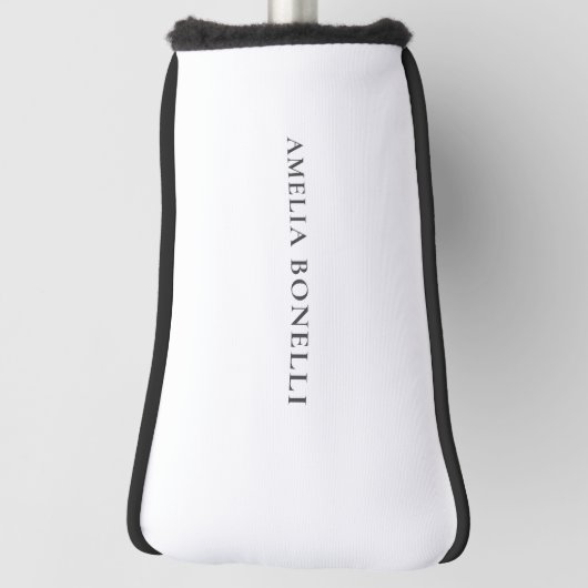 Classical Minimalist Professional Plain ゴルフヘッドカバー (回転90)