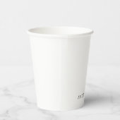 Classical Minimalist Professional Plain 紙コップ (右)