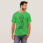 Classical Music Pianist Chopin Musician Composer r Tシャツ (正面フル)