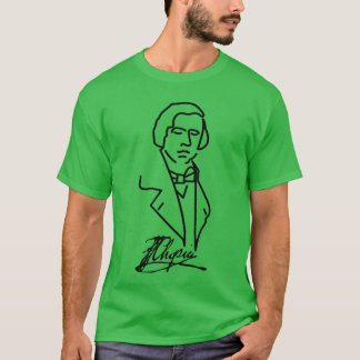 Classical Music Pianist Chopin Musician Composer r Tシャツ