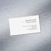 Classical Professional Own Name Information Simple マグネット名刺 (インサイチュ)