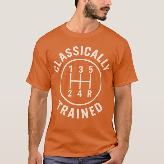 Classically Trained in the 80s Tシャツ (正面)