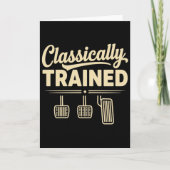 Classically Trained Manual Car Pedals Driving カード (正面)
