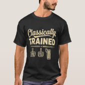 Classically Trained Manual Car Pedals Driving Tシャツ (正面)