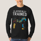 Classically Trained Retro Video and Computer Gamin Tシャツ (正面)