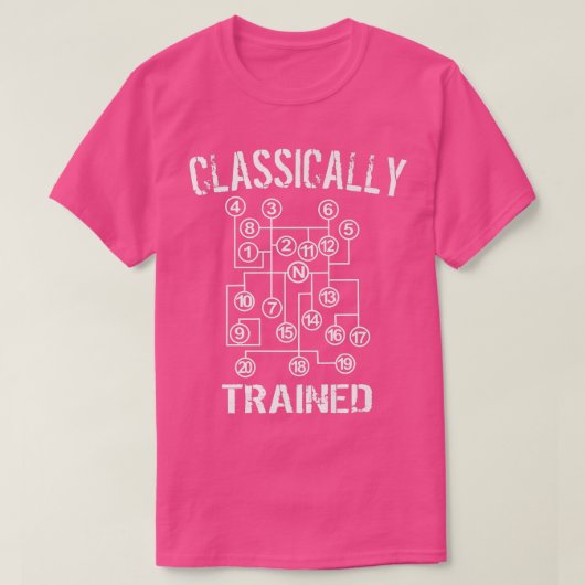 Classically Trained Truck Driver 20 Gear Shift Pat Tシャツ (デザイン正面)