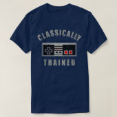 Classically Trained Video Game Funny 90s Throwback Tシャツ (デザイン正面)