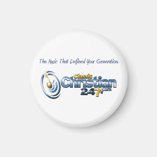 ClassicChristian247.comマグネット マグネット (正面)