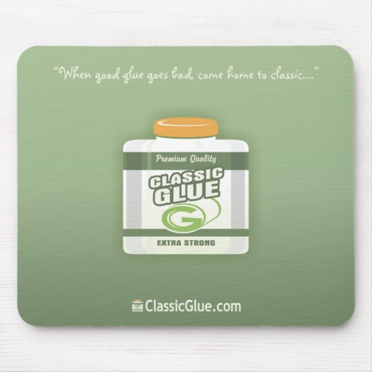 ClassicGlueのマウスパッド マウスパッド (正面)