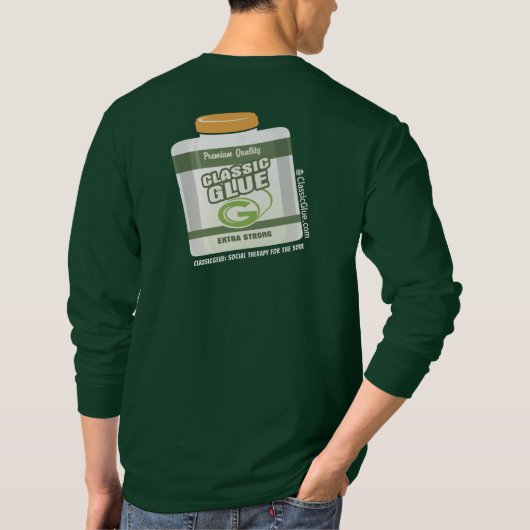 ClassicGlueの開始チーム2014年の長袖 Tシャツ (裏面)