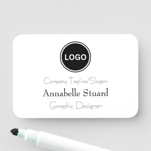 Classiy 企業の Employeeモダン Nameタグ 名札 (インサイチュ)