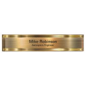 Classiy Aerospace Engineer Desk Name Plates デスクネームプレート (正面)