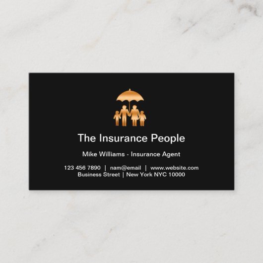 Classiy Insurance Agent名刺 名刺 (正面)