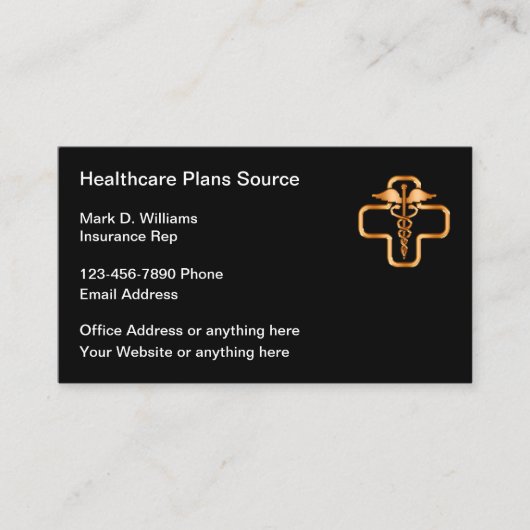 Classiy Medical Health Plans Rep 名刺 (正面)