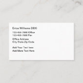 Classiy Principus Office新しい名刺 名刺 (裏面)