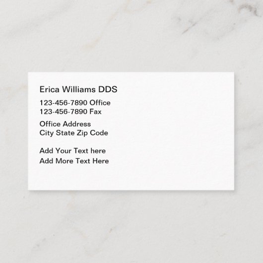 Classiy Principus Office新しい名刺 名刺 (裏面)