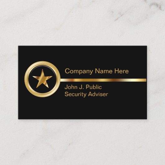 Classiy Security名刺 名刺 (正面)