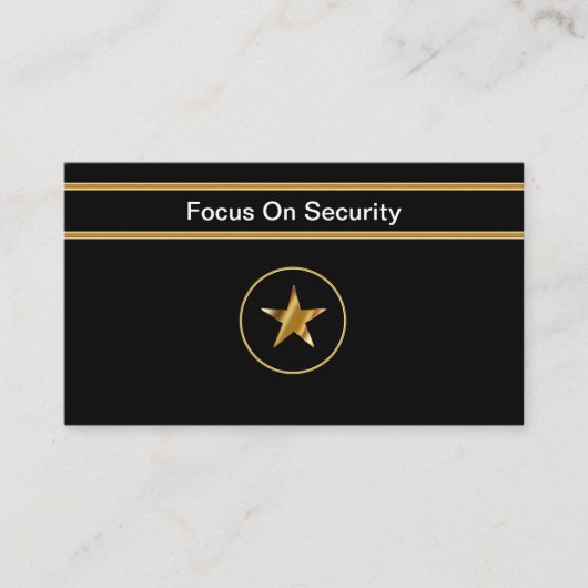 Classiy Security Service名刺 名刺 (正面)