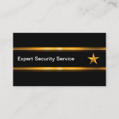 Classiy Security Servicesビジネスモダンカード 名刺 (正面)
