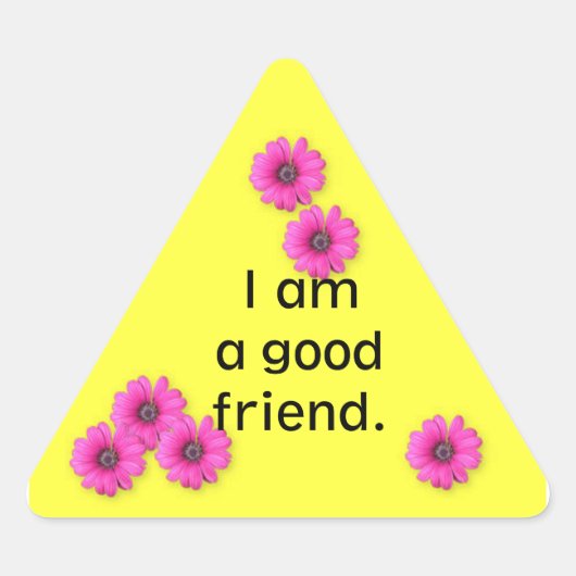 Classroom Behavior Management三角形ステッカー 三角形シール (正面)