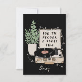 Classroom "For the Record, I Adore You" V'Day Card (正面)