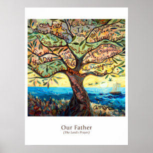 Classroom Poster featuring the "Our Father" ポスター