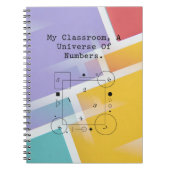 Classroom Universe of Numbers | 算数の世界 ノートブック (正面)