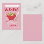 Classroom Valentine Card- Un-Pho-Gettable- Pink ノートカード (正面/裏面)