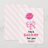 Classroom Valentine "I'm a Sucker for You" (正面/裏面)