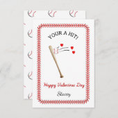 Classroom Valentine "You're A Hit" (正面/裏面)