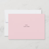 Classroom Valentines会話ハートフォトカード サンキューカード (裏面)