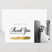 Classyの結婚写真ありがとう サンキューカード (正面/裏面)
