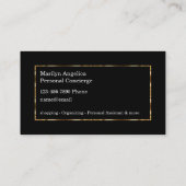 Classyパーソナルコンシェルジュアシスタント 名刺 (裏面)