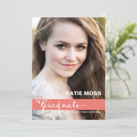 CLASSY卒業発表 | コーラル 招待状 (スタンド正面)