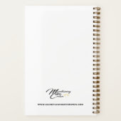 Classy祈のMother 5.5インチx 8.5インチスパイラル ノートブック (裏面)