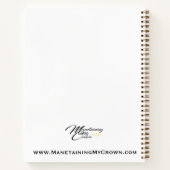 Classy祈のMother Hardcover Journal ノートブック (裏面)