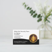 Classy クール White Hat Securityの名刺 名刺 (スタンド正面)