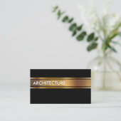 Classy Architect Modern Business Cards 名刺 (スタンド正面)