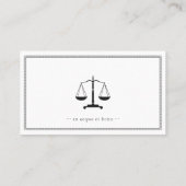 Classy Attorney at Law | Lawyer 名刺 (裏面)