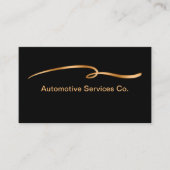 Classy Automotive Sleek Modern  名刺 (正面)